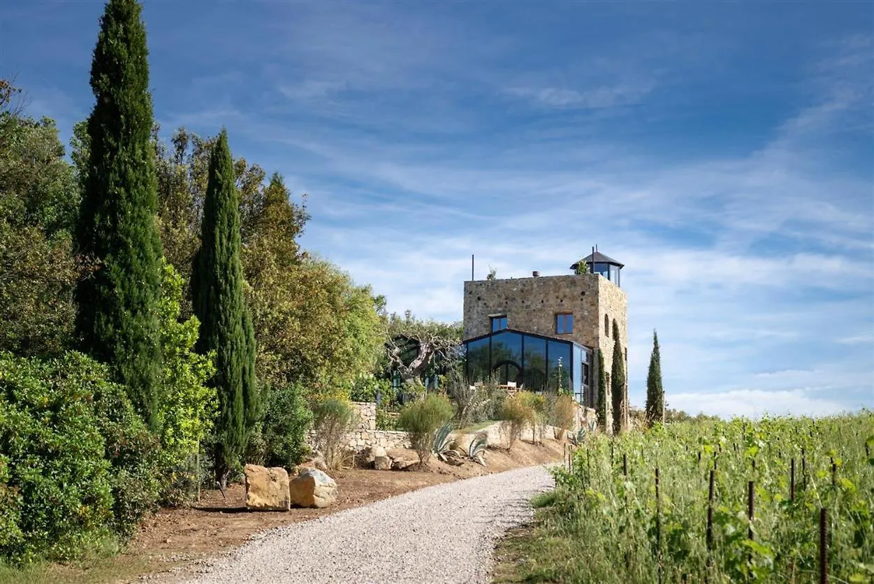 Villa Castello Di Vicarello Sasso dʼOmbrone Alloggio per agriturismo
